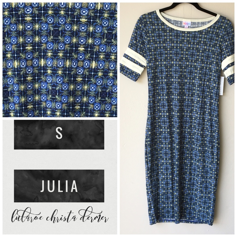 NWT Lularoe Julia Dress